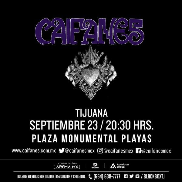 Caifanes en Tijuana AREMA Ticket