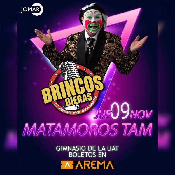 Brincos Dieras - Matamoros - AREMA Ticket