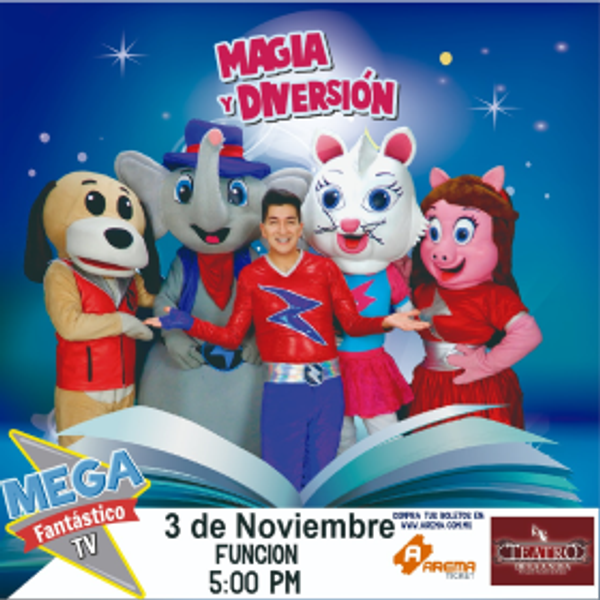 Megafantastico Tv Magia Y Diversion AREMA Ticket
