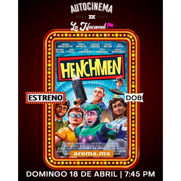 HENCHMEN (DOB) AREMA Ticket