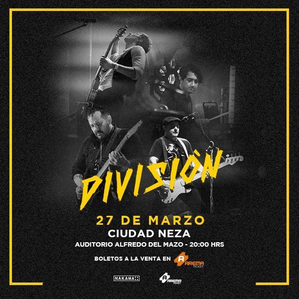 DIVISION MINUSCULA AREMA Ticket