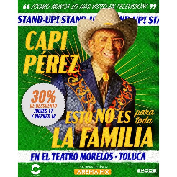 CAPI PEREZ AREMA Ticket