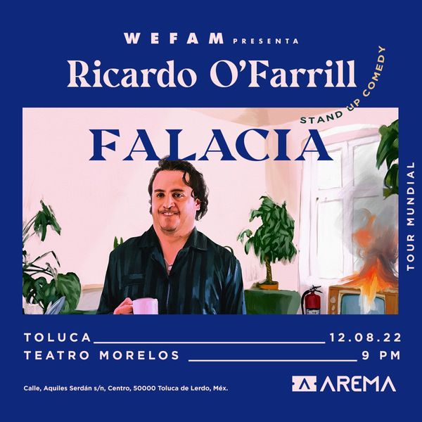 Ricardo O Farrill Falacia En Toluca AREMA Ticket