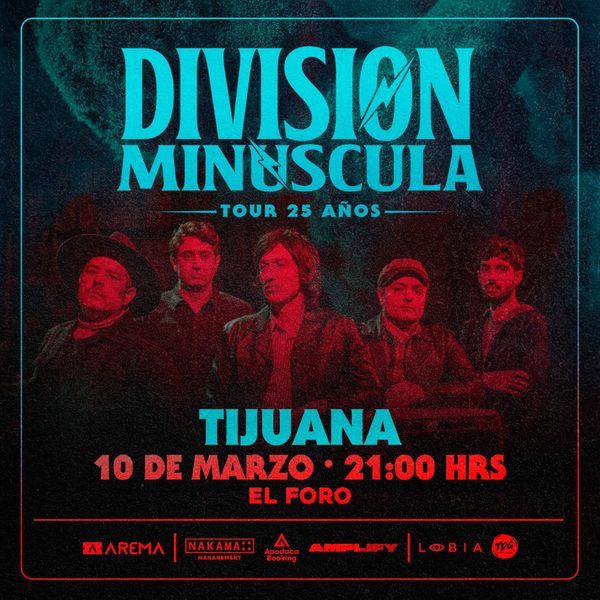Division Minuscula Tour 25 Años AREMA Ticket