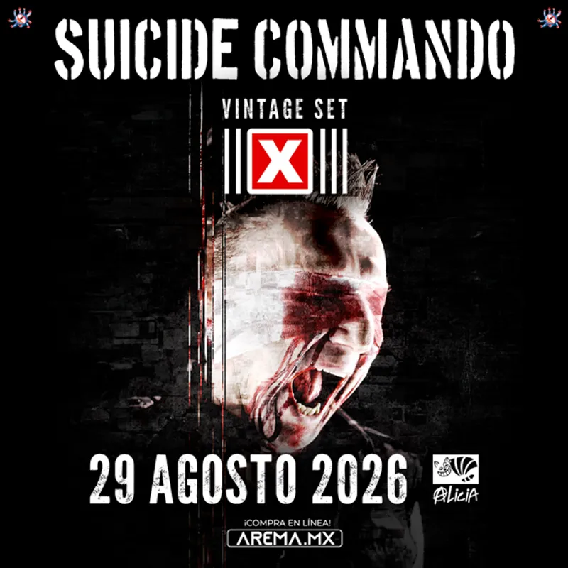 Suicide Commando en CDMX - AREMA Ticket