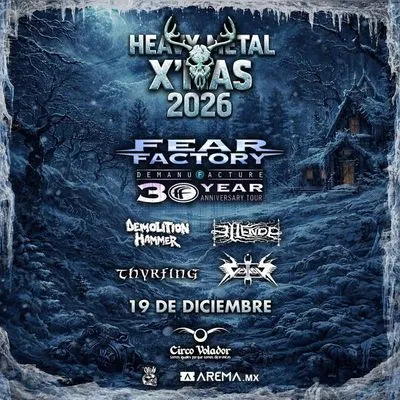 Flyer de Heavy Metal X’Mas 2026