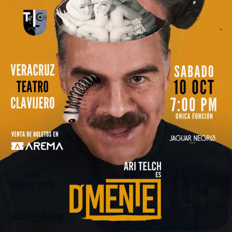 Ari Telch D´Mente en Veracruz