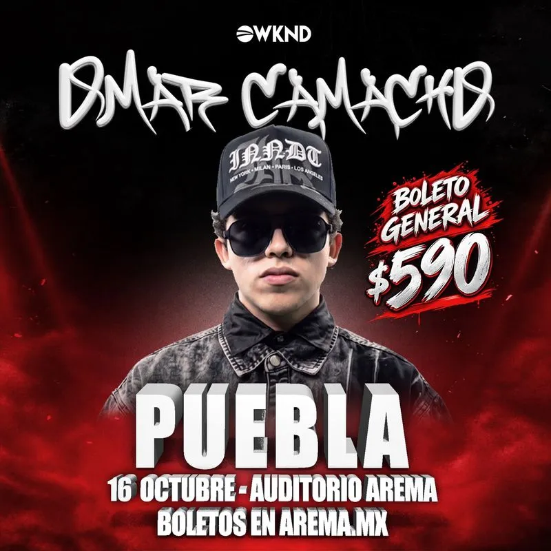 Omar Camacho en Puebla