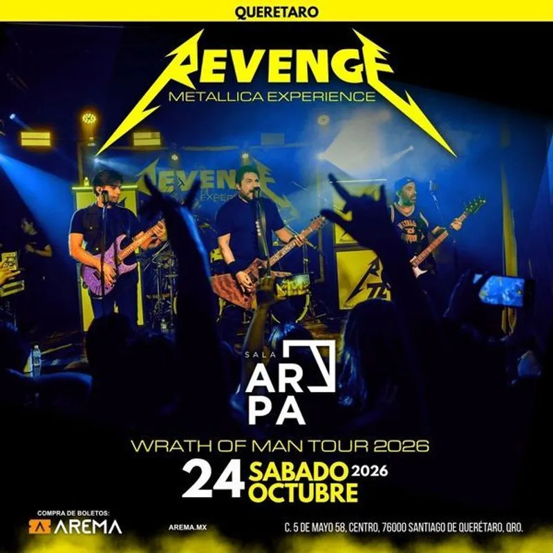 Revenge Metallica Experience en Queretaro
