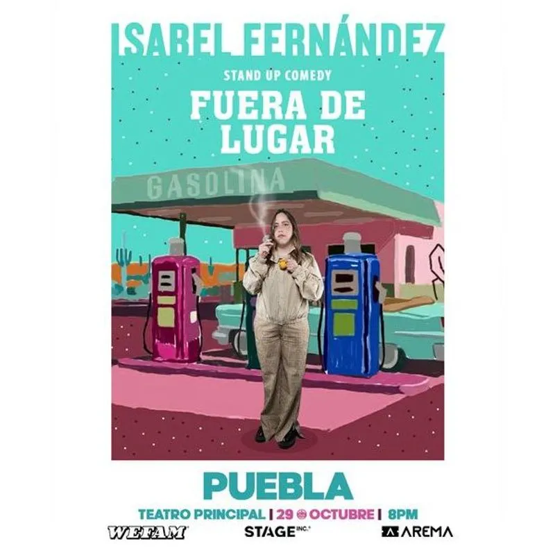 Isabel Fernández en Puebla