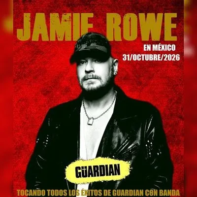 Flyer de Jamie Rowe en CDMX