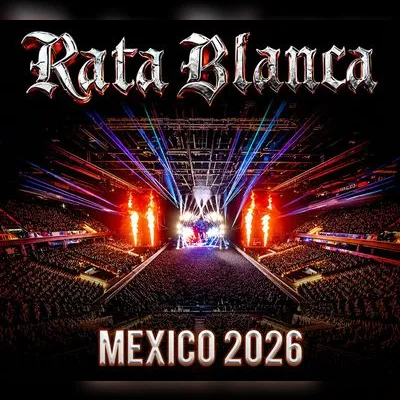 Flyer de Rata Blanca en Monterrey 2026