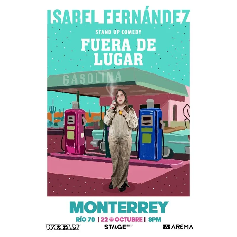 Isabel Fernandez "Fuera de Lugar" en Monterrey