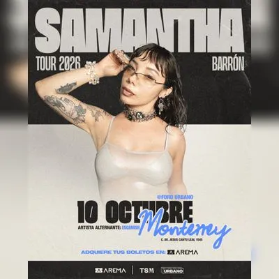 Flyer de Samantha Barron Presenta: 5am (Deluxe)