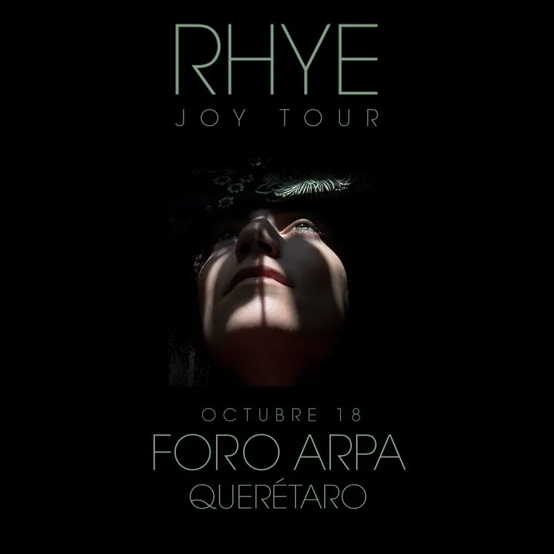 RHYE - Joy Tour en Querétaro