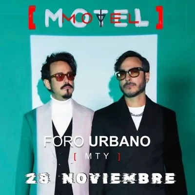 Flyer de Motel 20 años en Monterrey