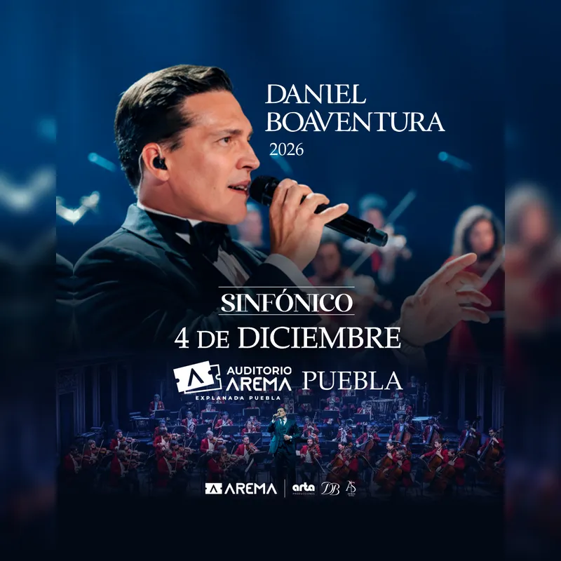Daniel Boaventura Sinfonico en Puebla
