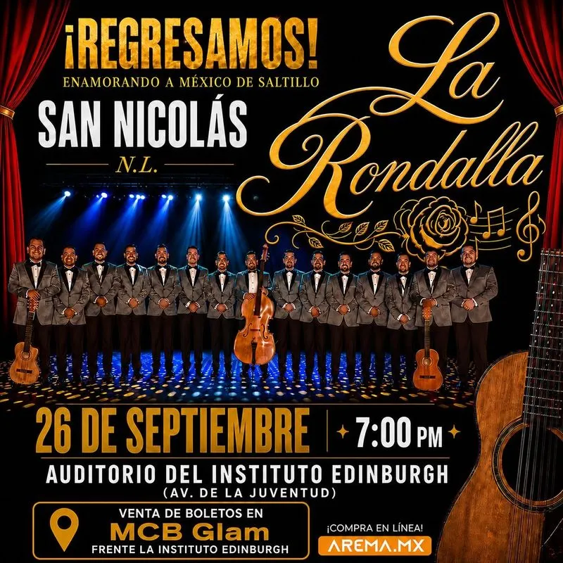 Llega de Saltillo... La Rondalla en San Nicolás