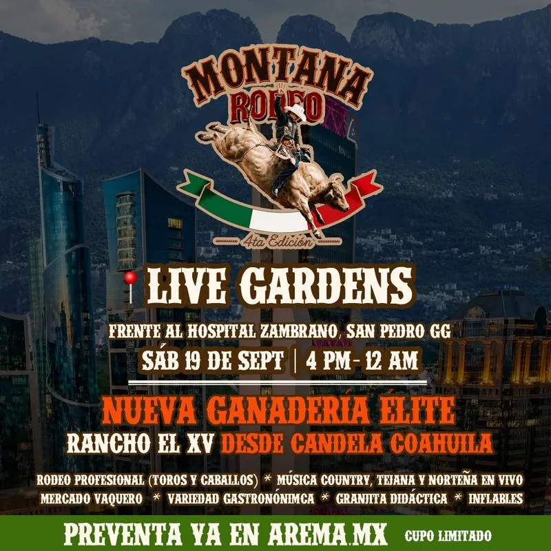 Montana Bull Country Fest Rodeo 4ta Edicion