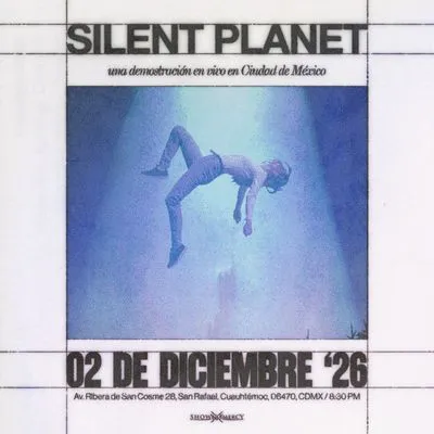Flyer de Silent Planet en CDMX
