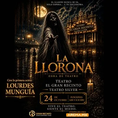 Flyer de La Llorona en Cd. Satélite