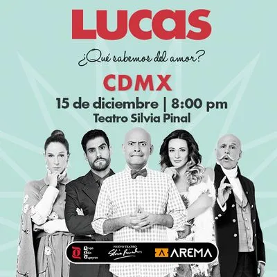Flyer de Lucas de Odin Dupeyron en CDMX