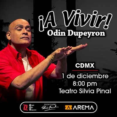 Flyer de ¡A Vivir! de Odin Dupeyron