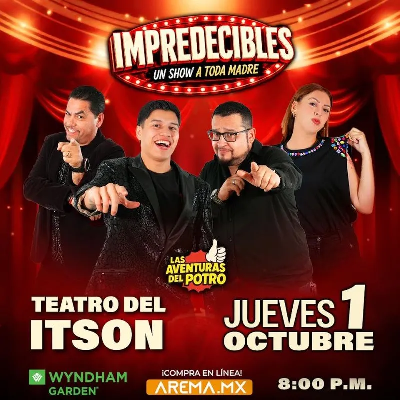 Los Impredecibles by Las Aventuras del Potro en Cd. Obregón