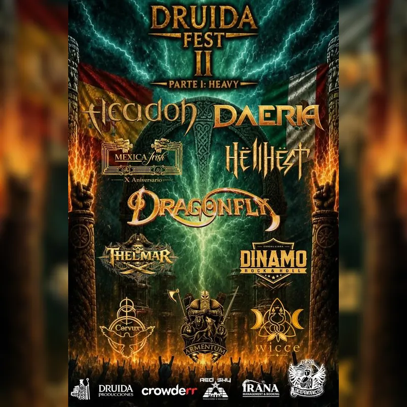 Druida Fest II Parte I: Heavy en Guadalajara