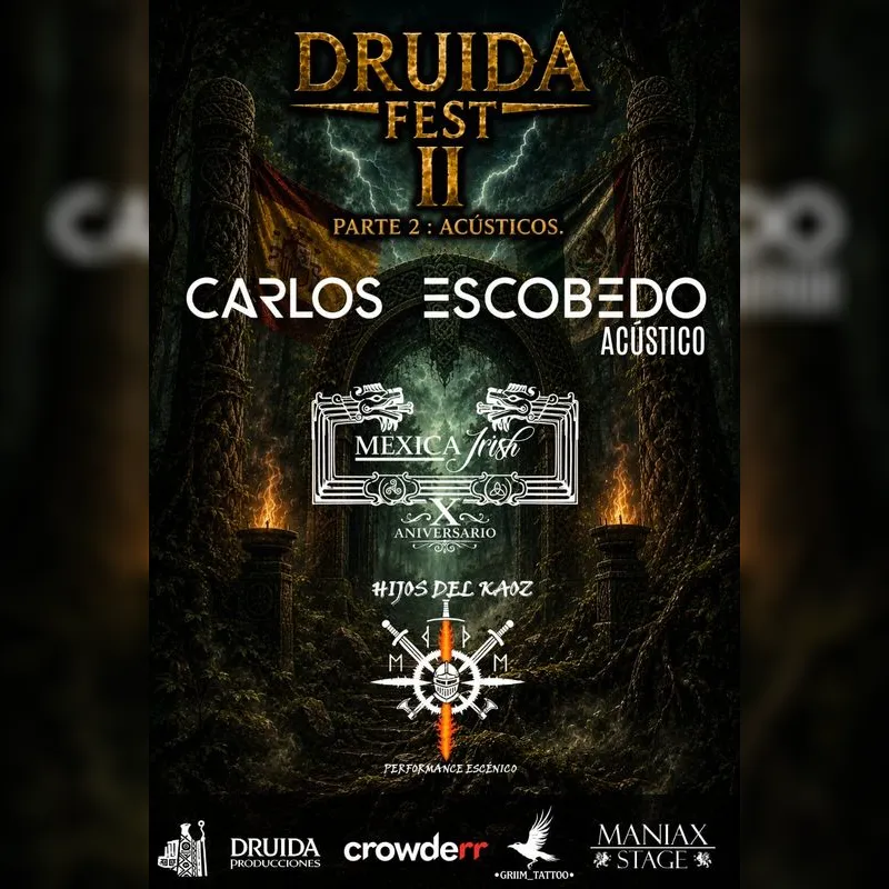 Druida Fest II Parte II: Acústico en Guadalajara