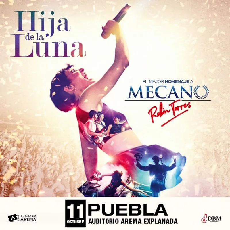 Hija de la Luna Homenaje a Mecano en Puebla