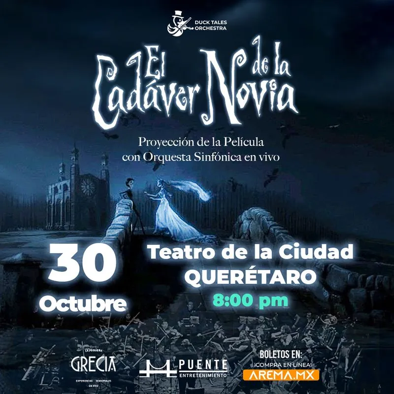 El Cadáver de la Novia con Orquesta Sinfónica en Querétaro