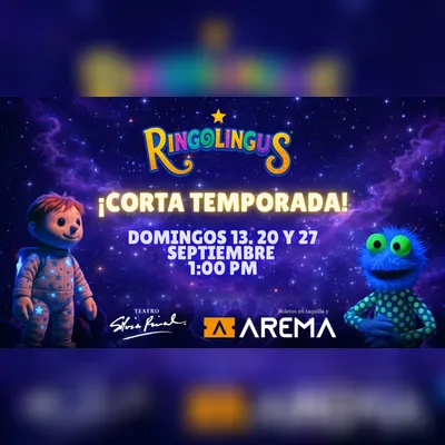 Flyer de Ringolingus en CDMX