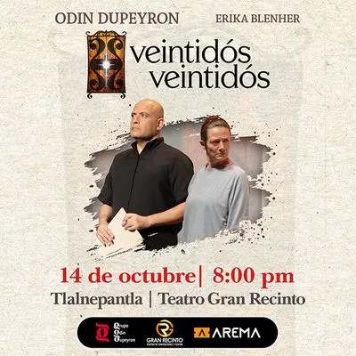 Flyer de Veintidós - Veintidós de Odin Dupeyron en Satélite