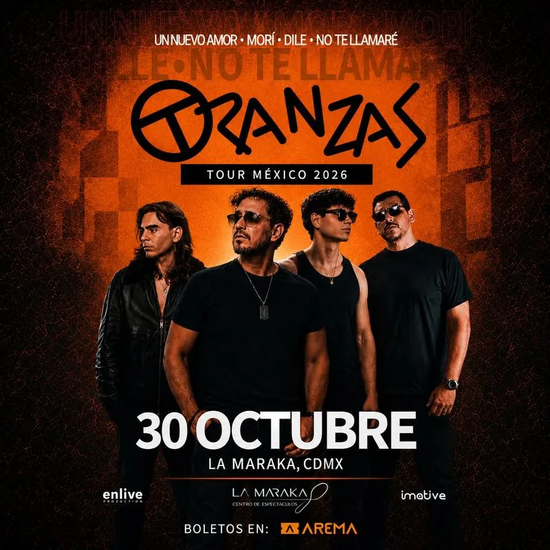 Tranzas - Tour Mexico 2026 en La Marakita