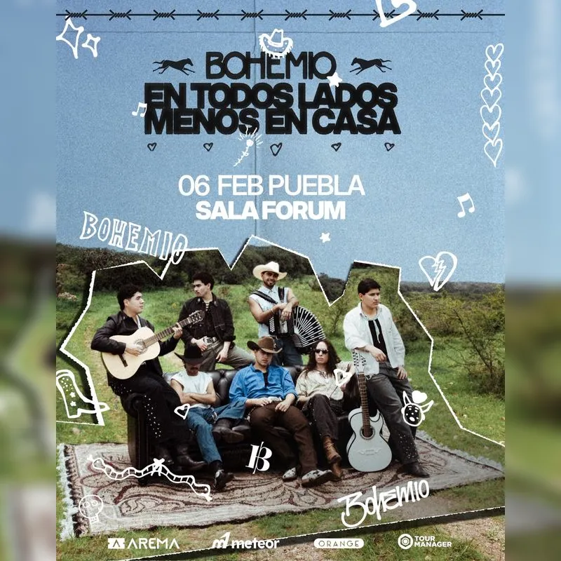 Bohemio en Puebla