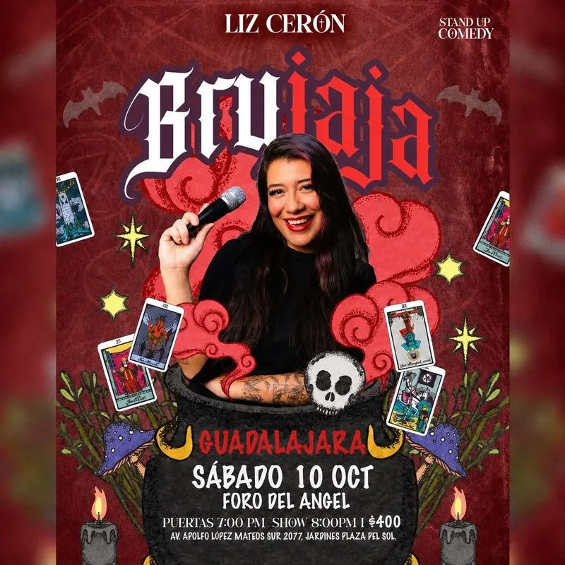 Liz Cerón "Brujaja" en Guadalajara
