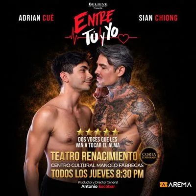 Flyer de Entre Tú y Yo en CDMX