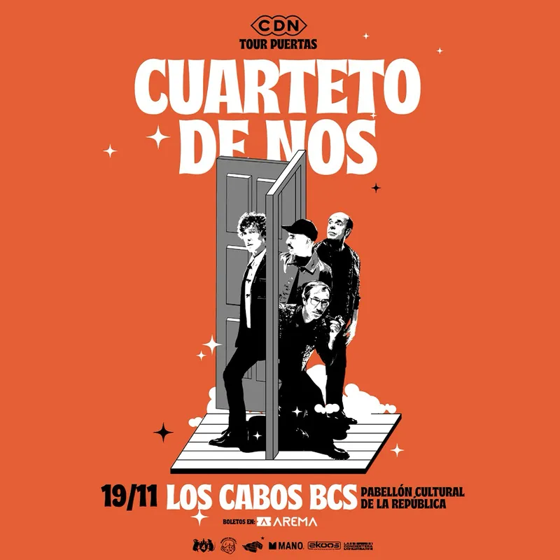 El Cuarteto de Nos — Pabellón Cultural de la República (Cabo San Lucas)