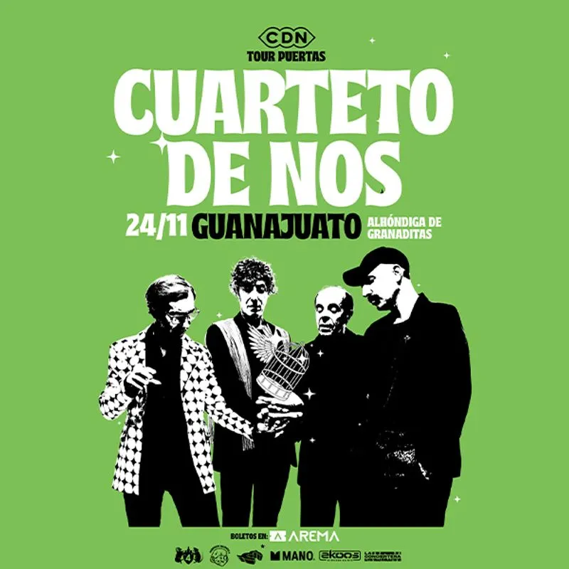 Cuarteto de Nos en Guanajuato