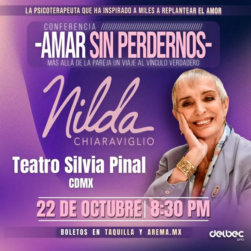 Nilda Chiaraviglio - Amar sin perdernos en CDMX — Otros · Ciudad de México