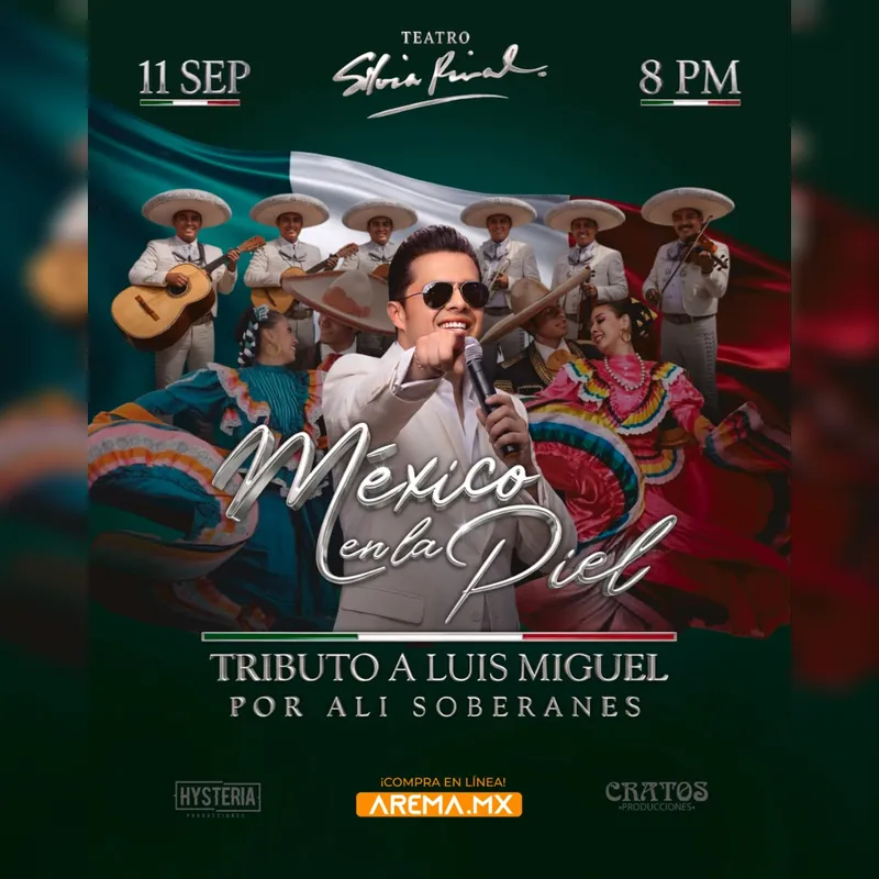 Tributo a Luis Miguel México en la Piel en CDMX