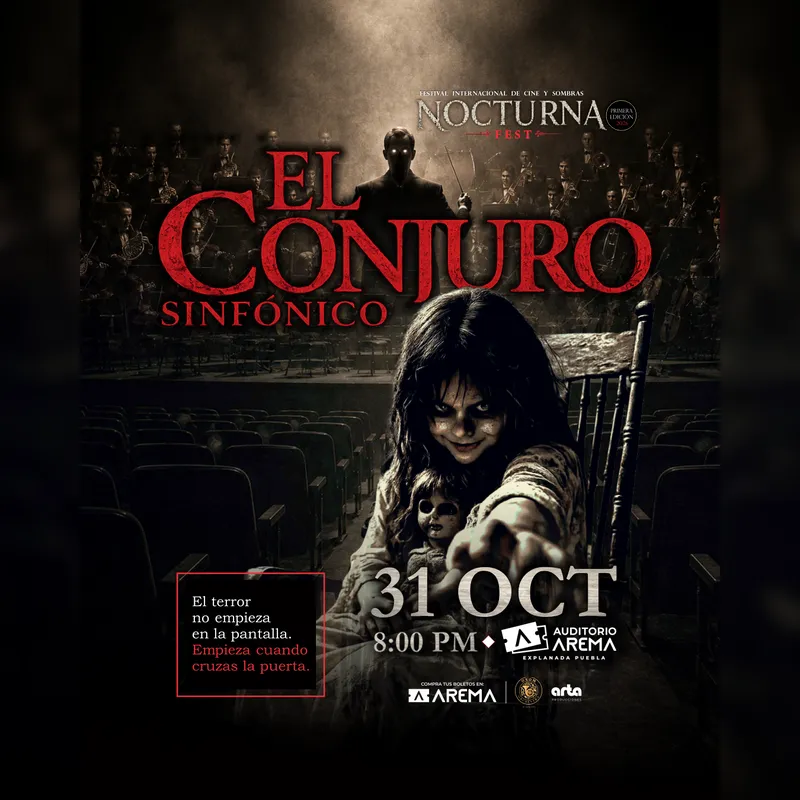Nocturna Fest: El Conjuro Sinfónico en Puebla