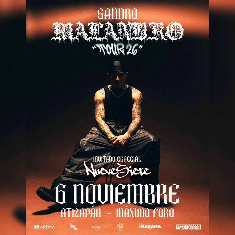 Sandro Malandro Tour 2026 en Atizapán