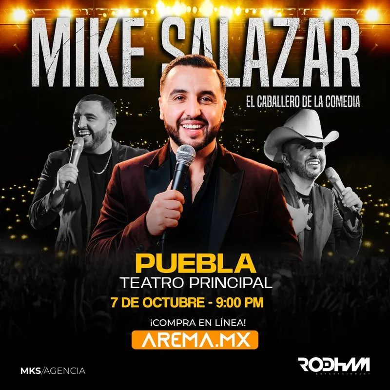 Mike Salazar en Puebla