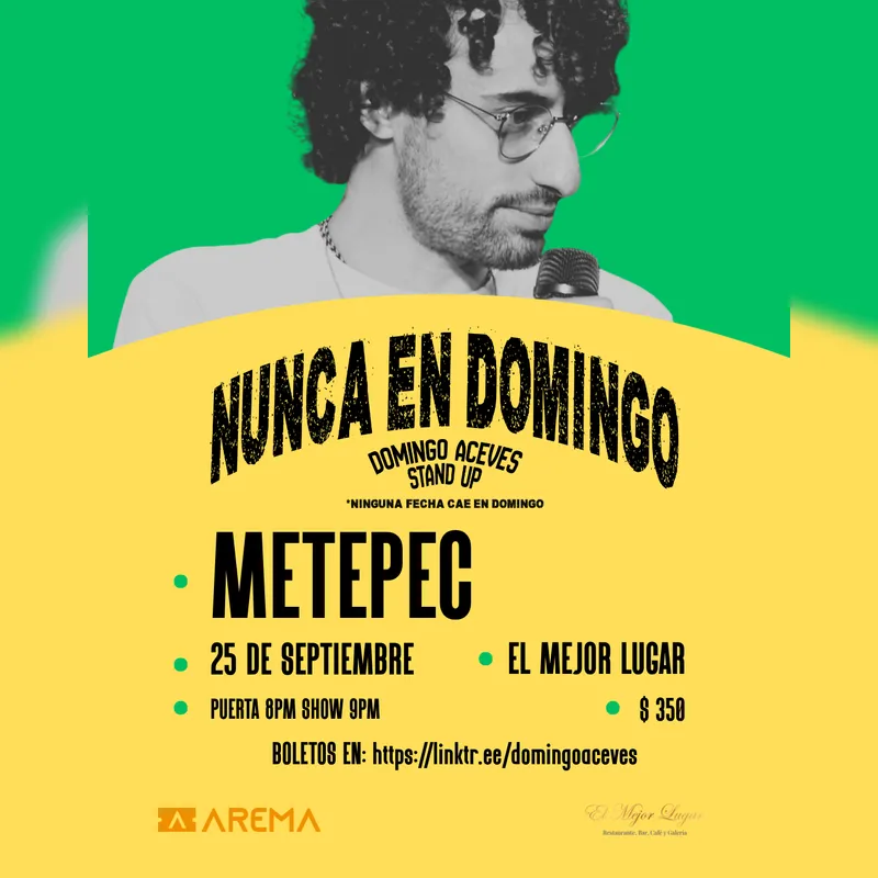 Domingo Aceves: Nunca en Domingo en Metepec