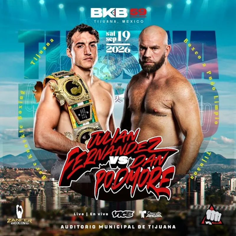 BKB 59 - Julian Fernandez vs Dan Podmore en Tijuana