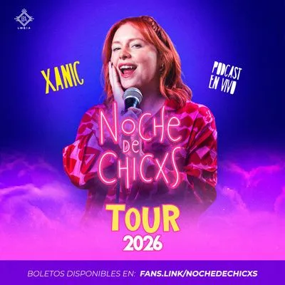 Flyer de Noche de Chicxs en Satelite “Chistes Navideños”