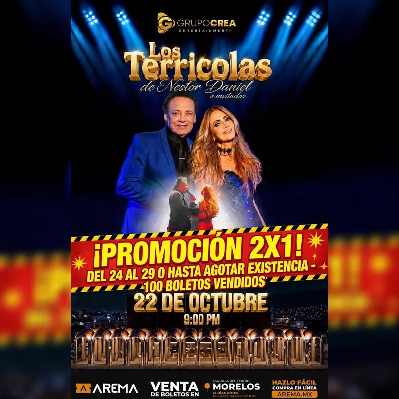 Los Terrícolas de Néstor Daniel e Invitados en Toluca