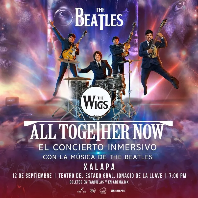 All Together Now - Tributo a The Beatles en Xalapa